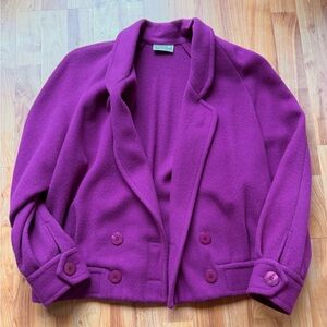 Elegant Women's Purple Blazer